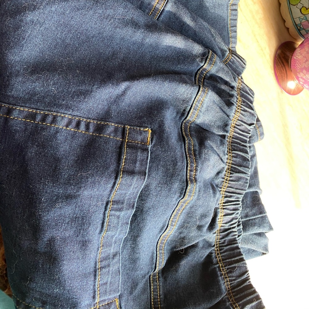 Woman Within 32Petite Pull on Denim Jeans New